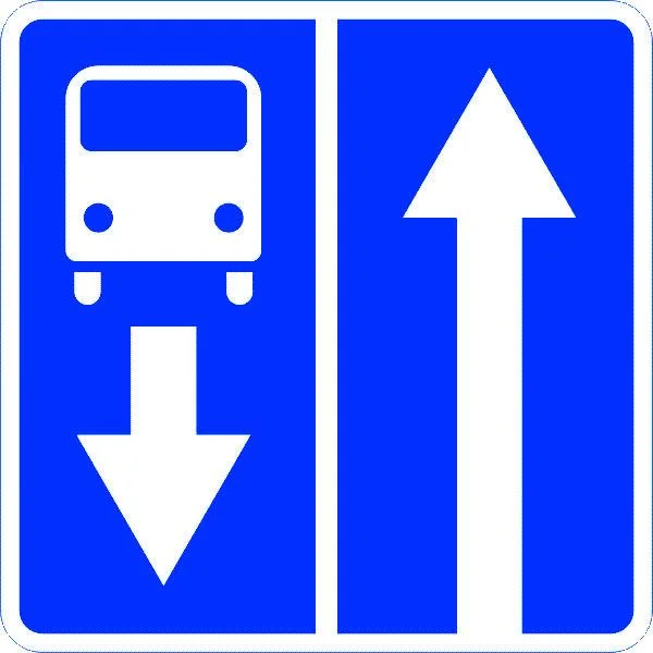 5.10.1 Ümumi istifadədə olan nəqliyyat vasitələri üçün zolaqlı yola çıxış (5.10.2- 5.10.3)