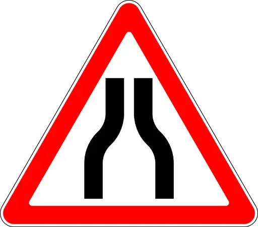 1.18.1 Yolun daralması (1.18.2 -1.18.3)