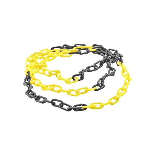 [BN-1801] PLASTİK ZƏNCİR SARI QARA