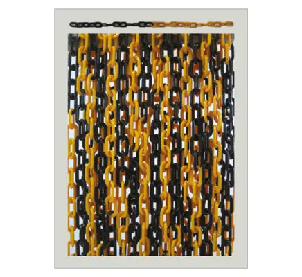 Sarı-Qara Plastik Zəncir